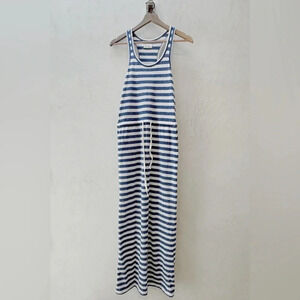 Lou & Grey || By Loft Sleeveless Racerback Nautical Stripe Maxi Dress XS